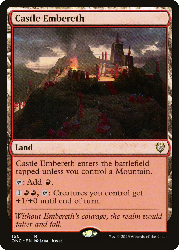 Image of Castle Embereth [Phyrexia: All Will Be One Commander]