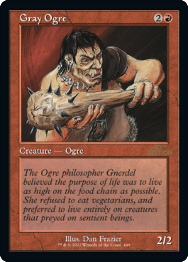Image of Gray Ogre (Retro) [30th Anniversary Edition]