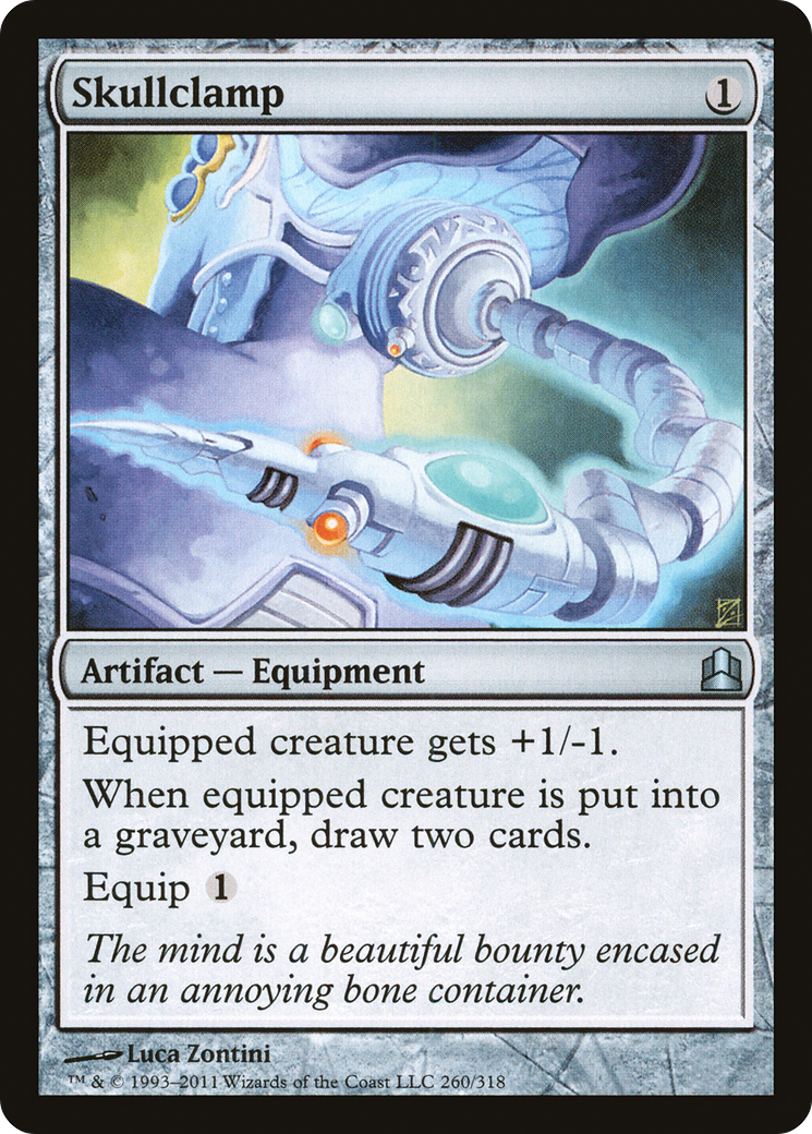 Image of Skullclamp [Commander 2011]