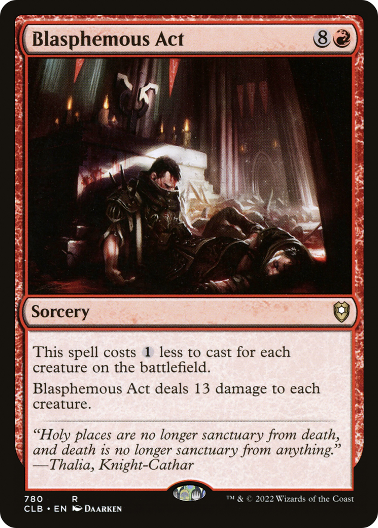 Image of Blasphemous Act [Commander Legends: Battle for Baldur's Gate]