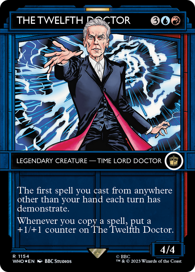 Image of The Twelfth Doctor (Showcase) (Surge Foil) [Doctor Who]