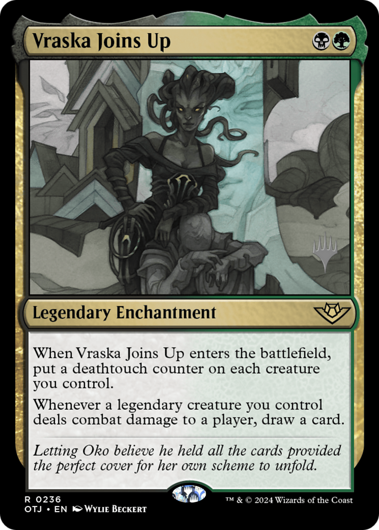 Image of Vraska Joins Up (Promo Pack) [Outlaws of Thunder Junction Promos]