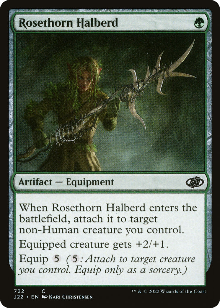 Image of Rosethorn Halberd [Jumpstart 2022]