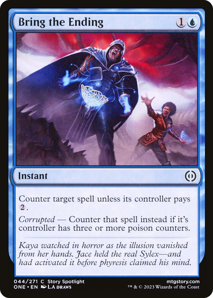 Image of Bring the Ending [Phyrexia: All Will Be One]