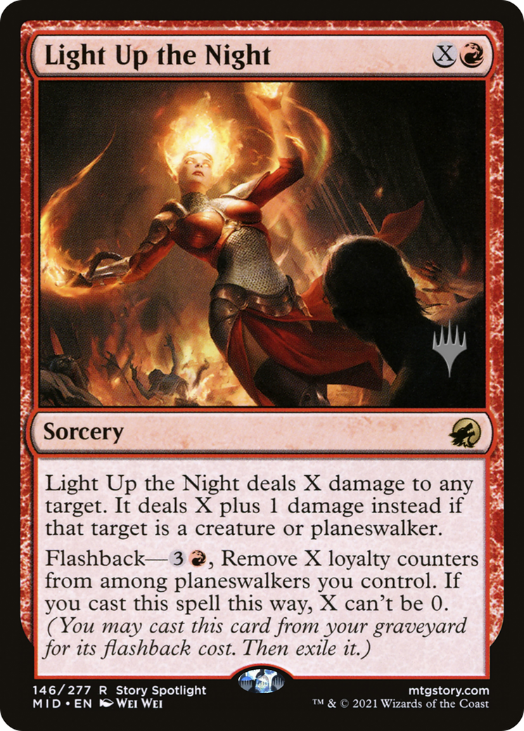Image of Light Up the Night (Promo Pack) [Innistrad: Midnight Hunt Promos]