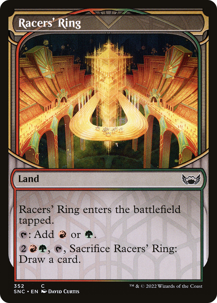 Image of Racers' Ring (Showcase Skyscraper) [Streets of New Capenna]