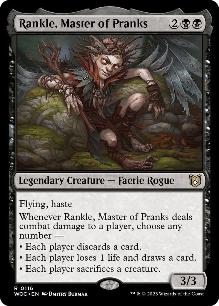 Image of Rankle, Master of Pranks [Wilds of Eldraine Commander]