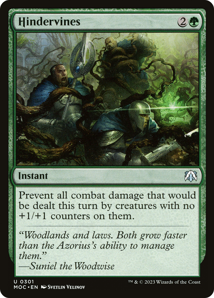 Image of Hindervines [March of the Machine Commander]