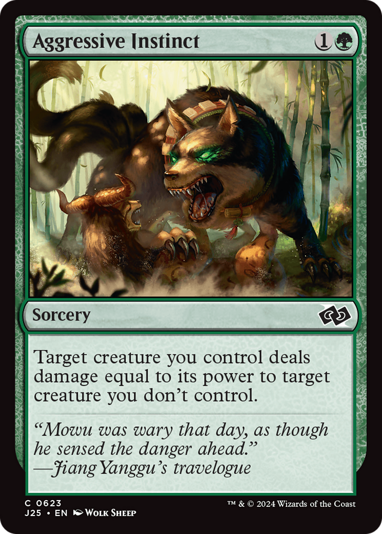 Image of Aggressive Instinct [Foundations Jumpstart]