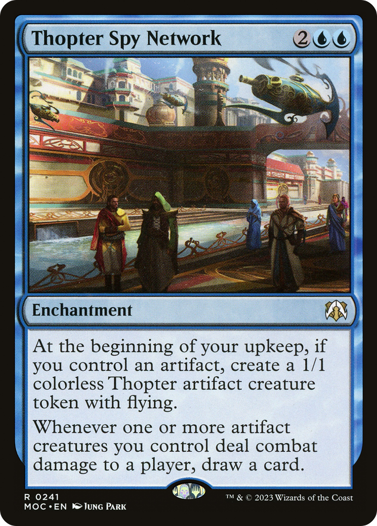 Image of Thopter Spy Network [March of the Machine Commander]