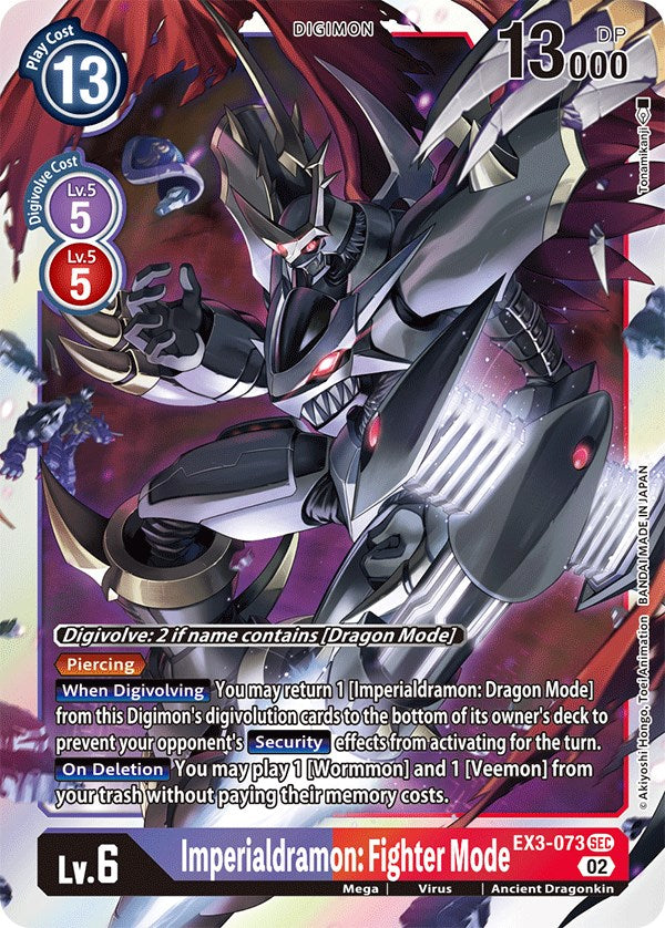 Image of Imperialdramon: Fighter Mode [EX3-073] [Draconic Roar]