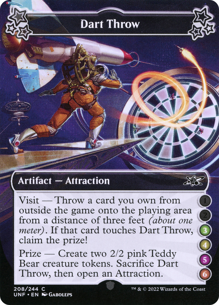 Image of Dart Throw (3-4-5-6) [Unfinity]