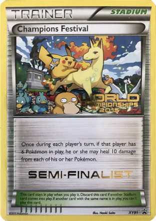 Image of Champions Festival (XY91) (2015 Semi-Finalist) [XY: Black Star Promos]