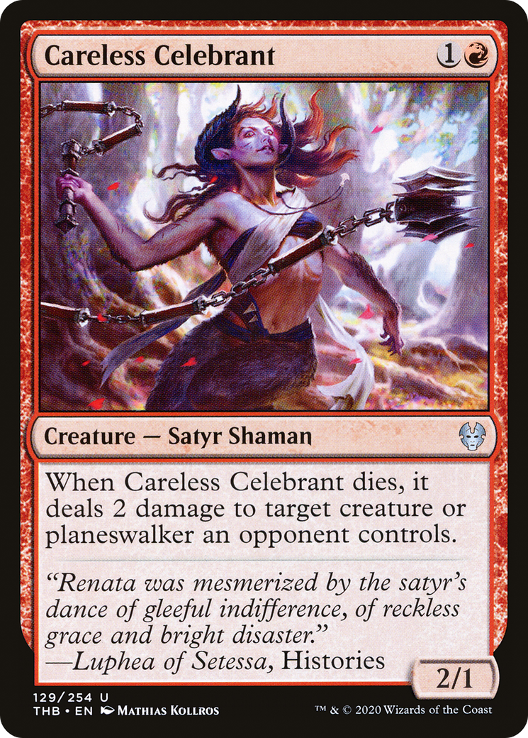 Image of Careless Celebrant [Theros Beyond Death]