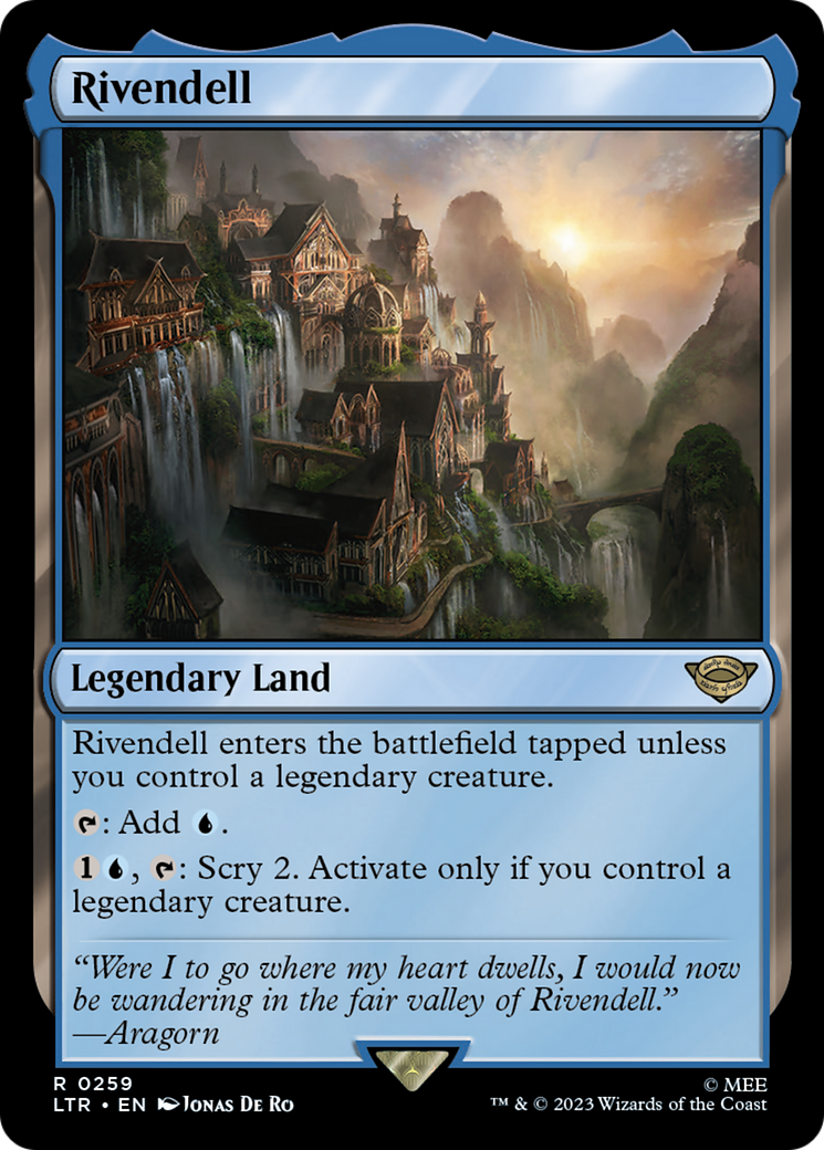 Image of Rivendell [The Lord of the Rings: Tales of Middle-Earth]