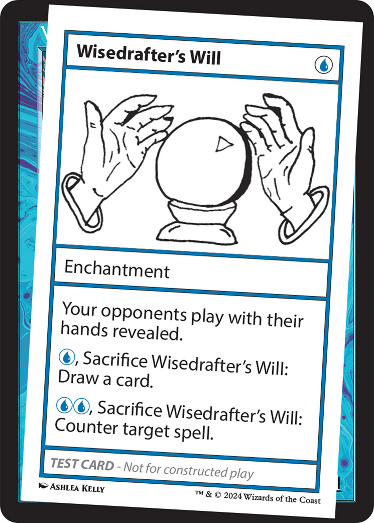Image of Wisedrafter's Will [Mystery Booster 2 Playtest Cards]