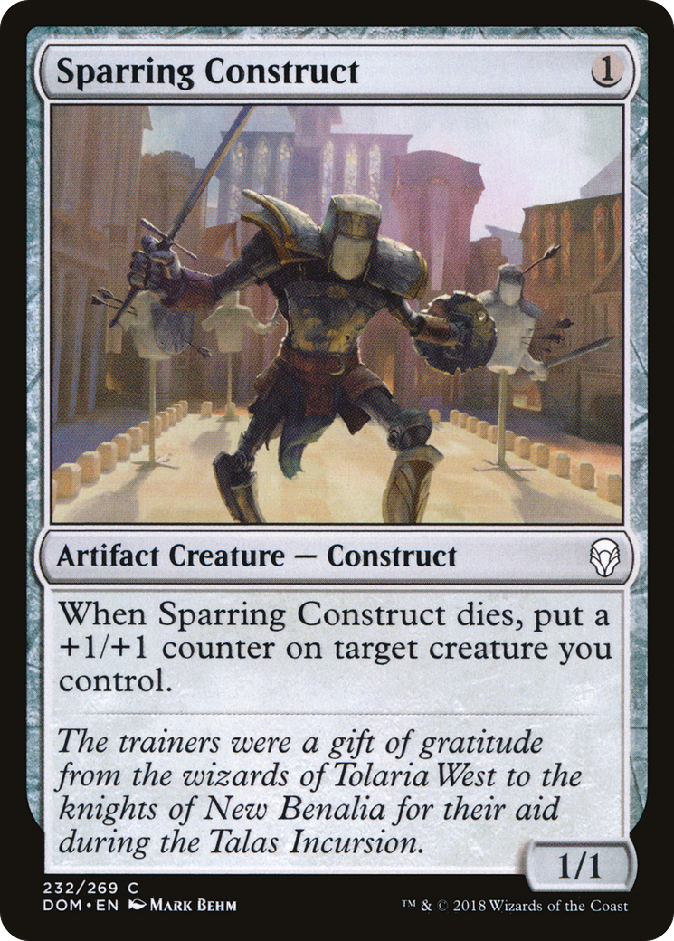 Image of Sparring Construct [Dominaria]