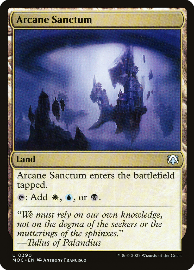Image of Arcane Sanctum [March of the Machine Commander]