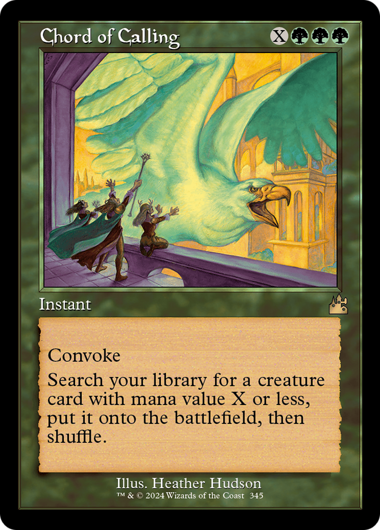 Image of Chord of Calling (Retro Frame) [Ravnica Remastered]