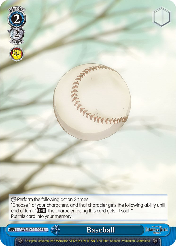 Image of Baseball [Attack On Titan: Final Season]