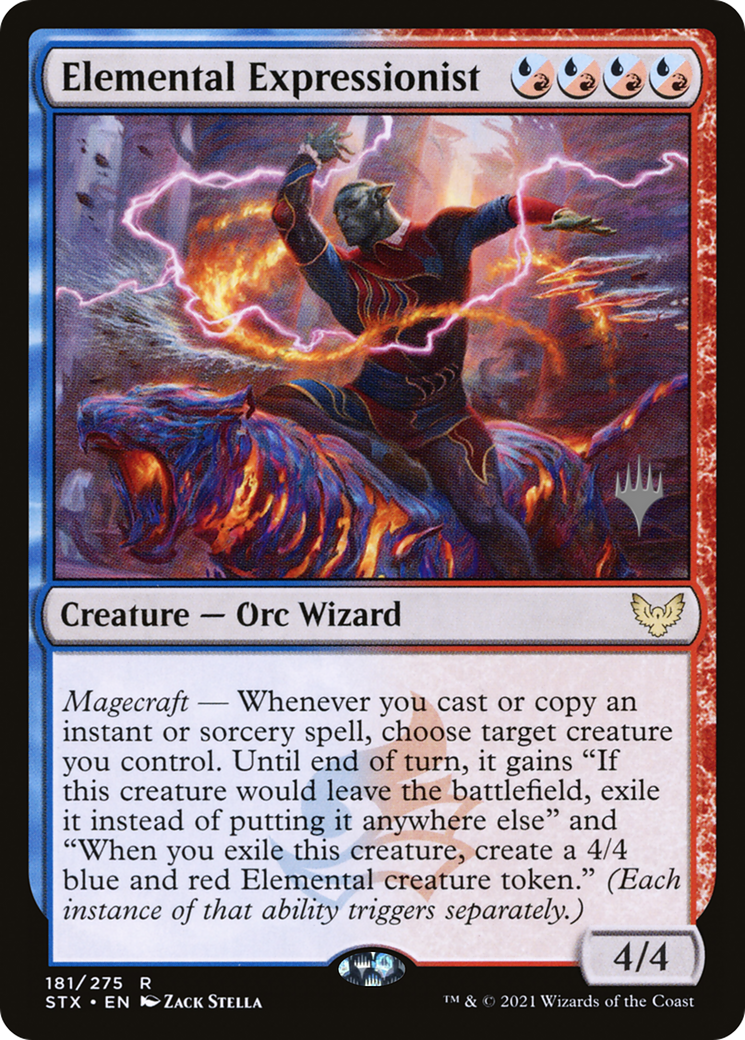 Image of Elemental Expressionist (Promo Pack) [Strixhaven: School of Mages Promos]