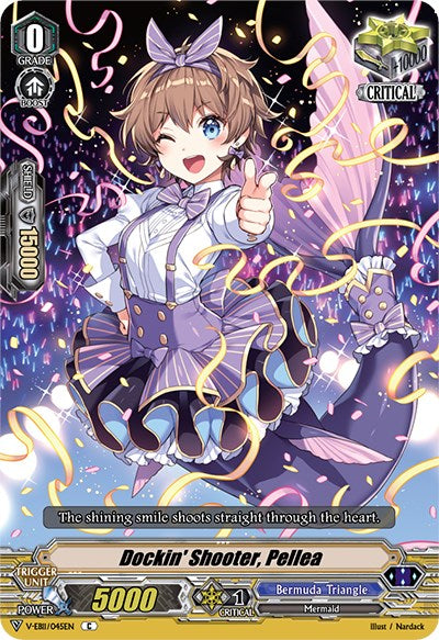 Image of Dockin' Shooter, Pellea (V-EB11/045EN) [Crystal Melody]