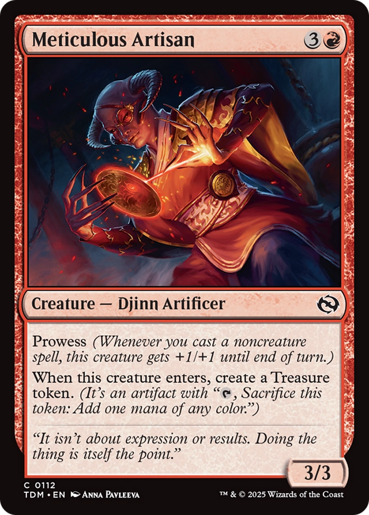 Image of Meticulous Artisan [Tarkir: Dragonstorm]