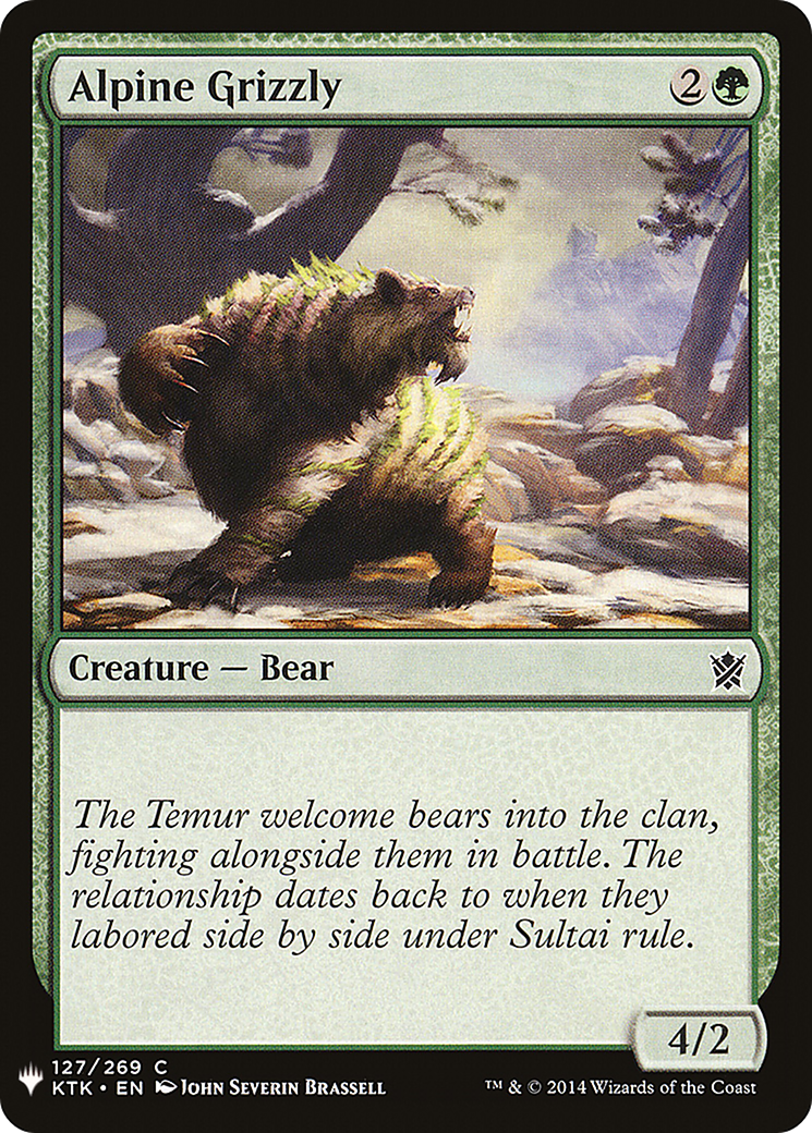 Image of Alpine Grizzly [Mystery Booster]