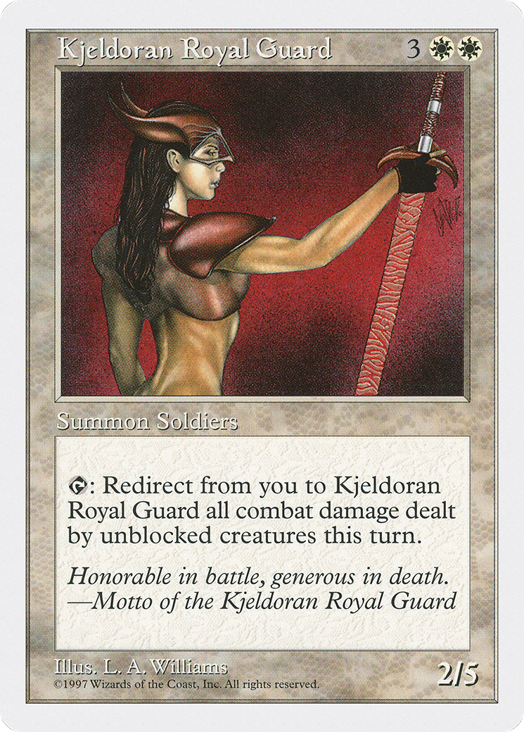 Image of Kjeldoran Royal Guard [Fifth Edition]