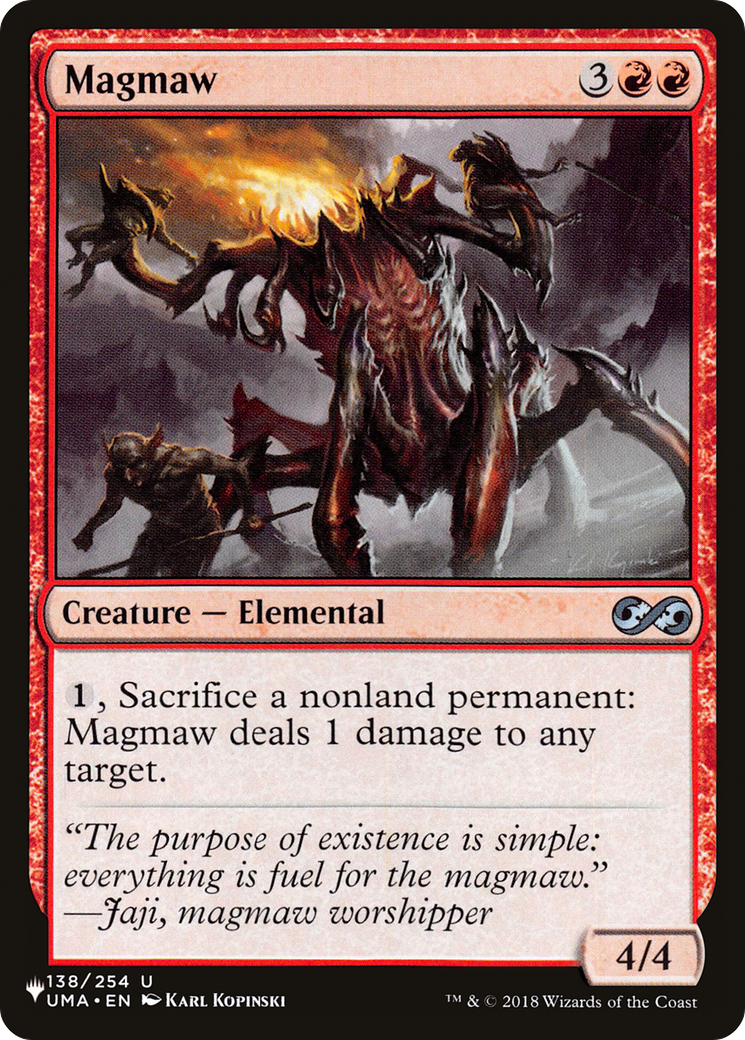 Image of Magmaw [The List]