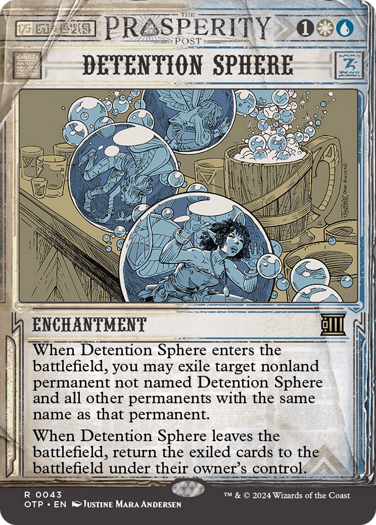 Image of Detention Sphere [Outlaws of Thunder Junction: Breaking News]