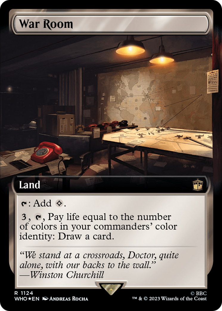 Image of War Room (Extended Art) (Surge Foil) [Doctor Who]