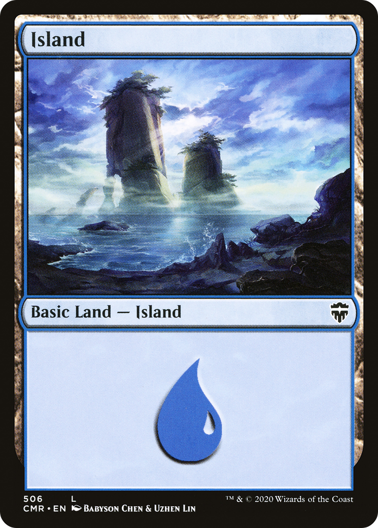 Image of Island (506) [Commander Legends]