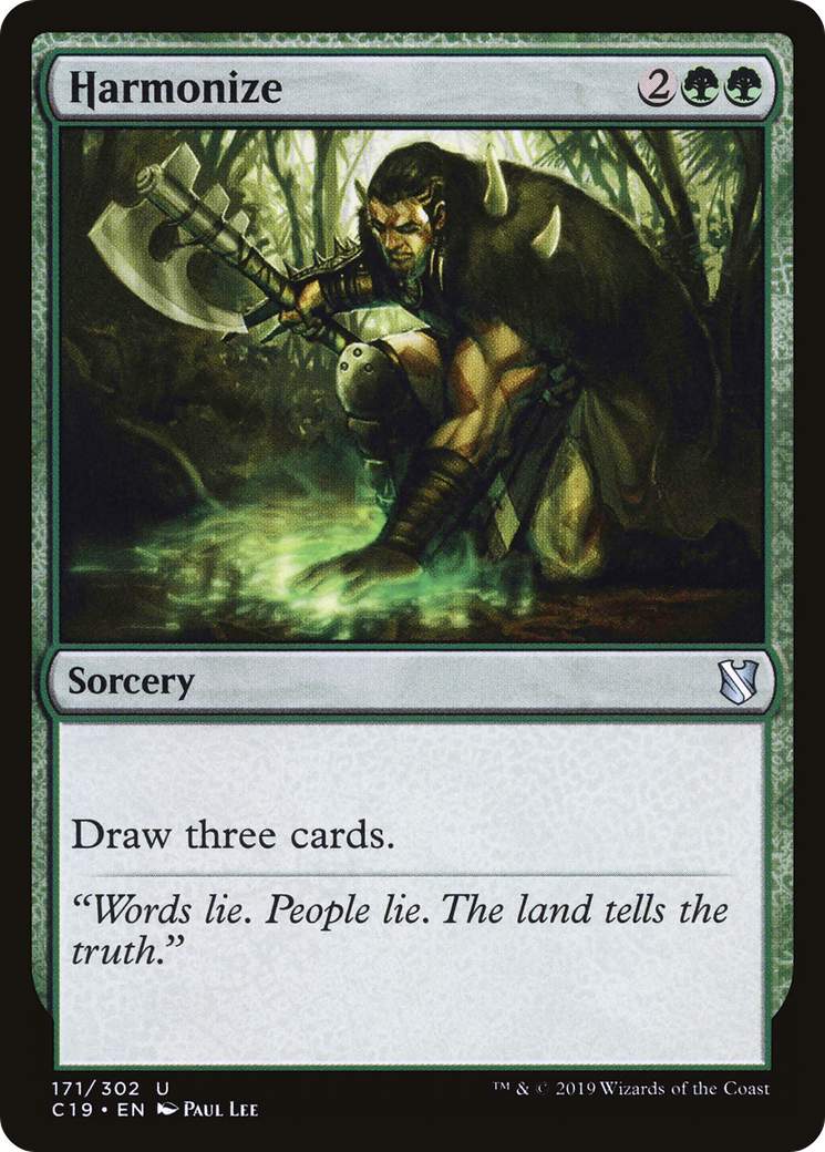 Image of Harmonize [Commander 2019]