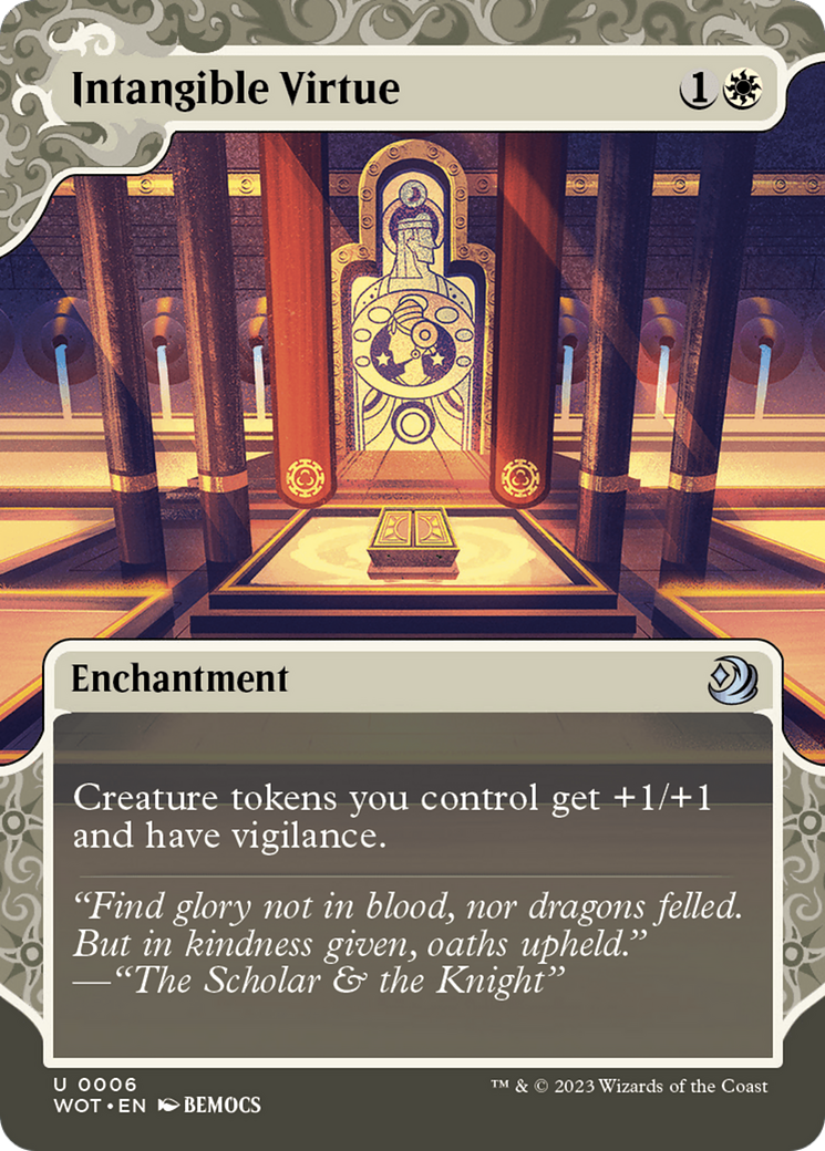 Image of Intangible Virtue [Wilds of Eldraine: Enchanting Tales]