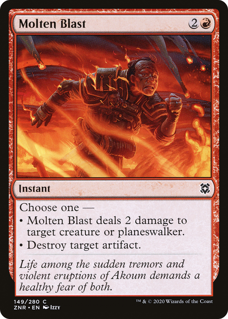 Image of Molten Blast [Zendikar Rising]