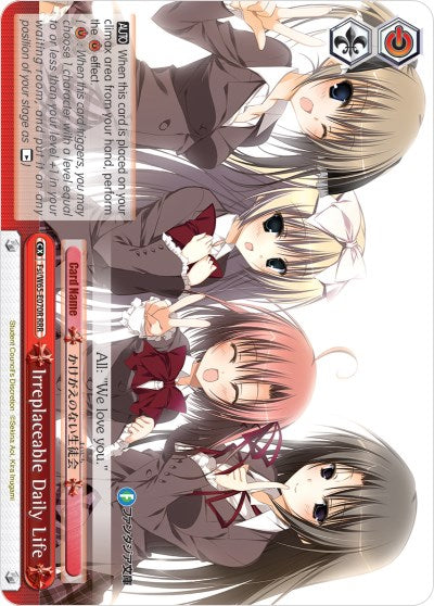 Image of Irreplaceable Daily Life (Fsi/W65-E070R RRR) [Fujimi Fantasia Bunko]