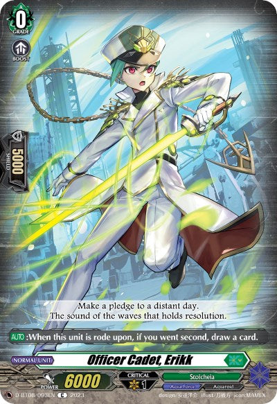 Image of Officer Cadet, Erikk (D-BT08/093EN) [Minerva Rising]