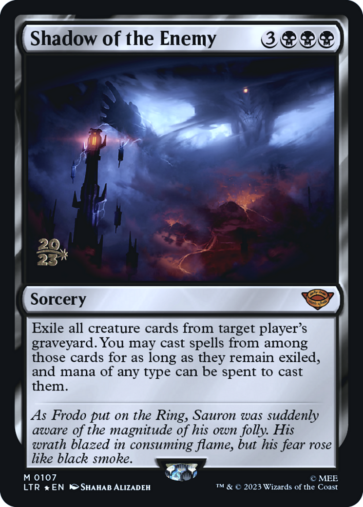 Image of Shadow of the Enemy [The Lord of the Rings: Tales of Middle-Earth Prerelease Promos]