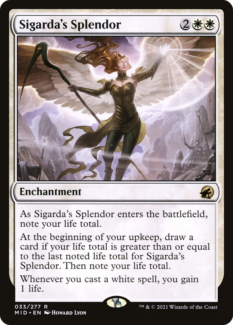 Image of Sigarda's Splendor [Innistrad: Midnight Hunt]