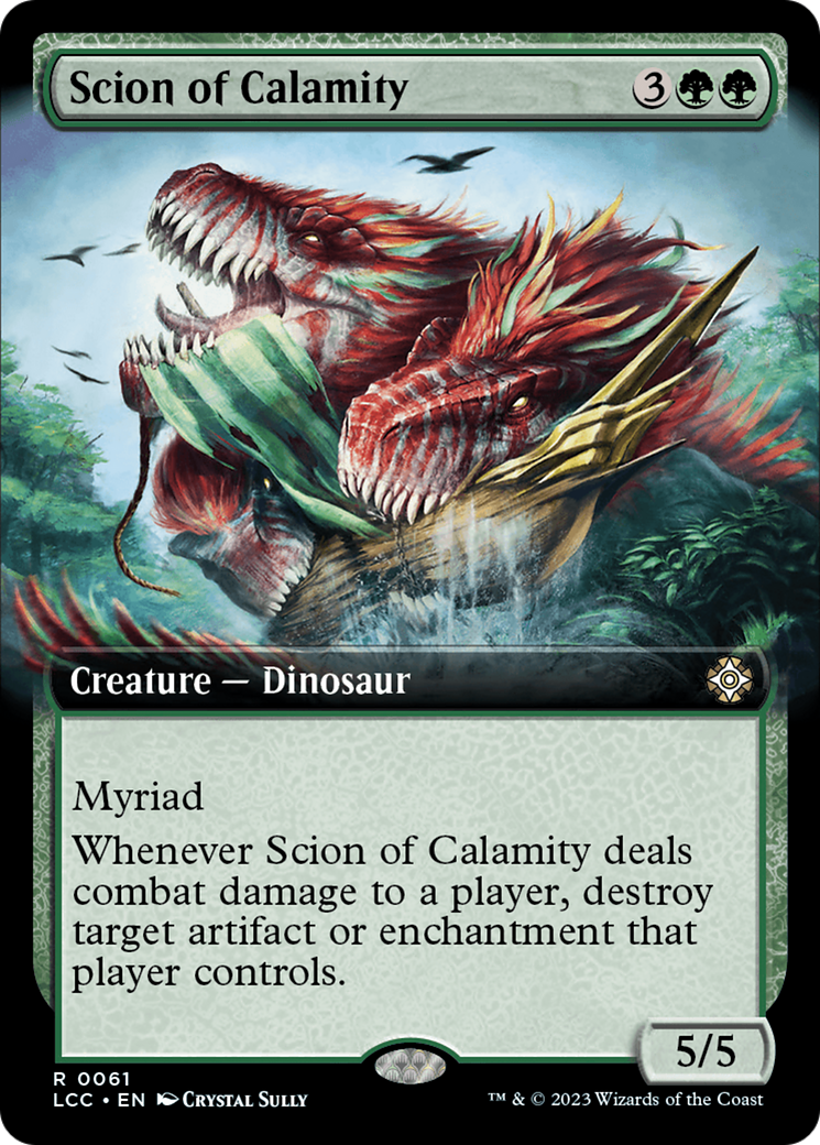 Image of Scion of Calamity (Extended Art) [The Lost Caverns of Ixalan Commander]
