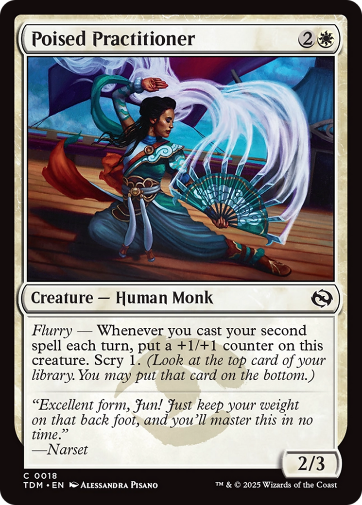 Image of Poised Practitioner [Tarkir: Dragonstorm]