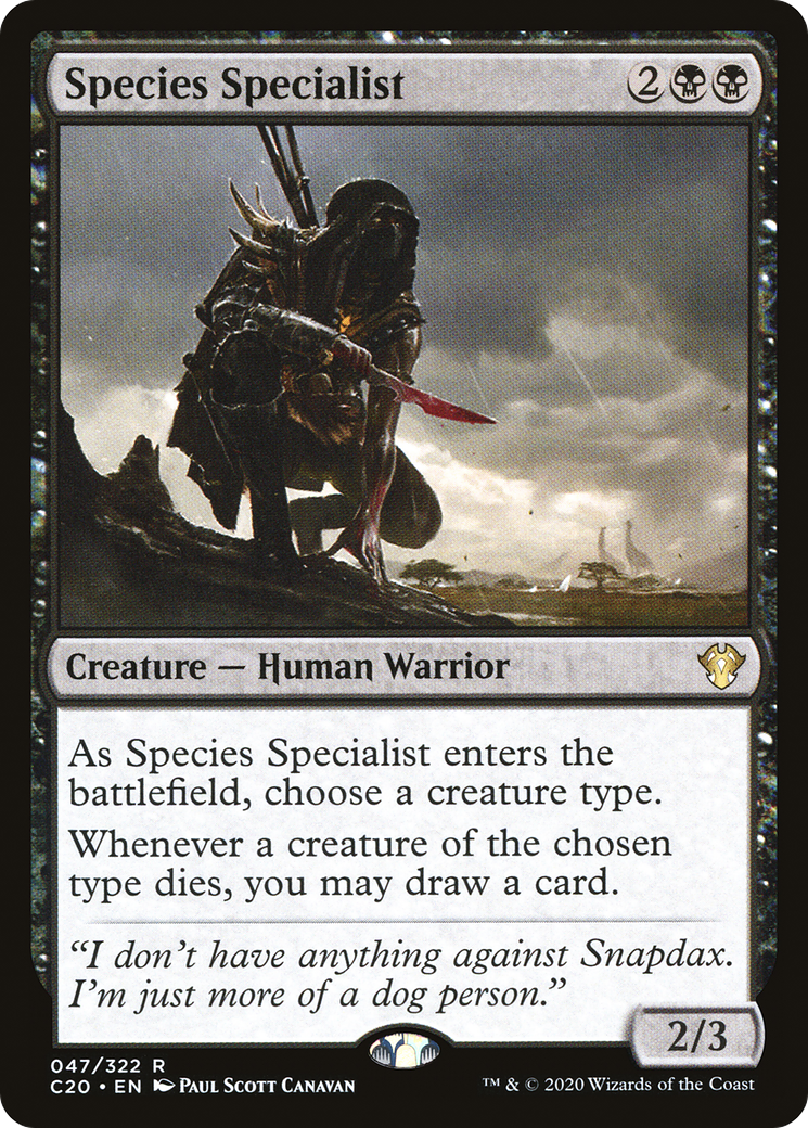 Image of Species Specialist [Commander 2020]