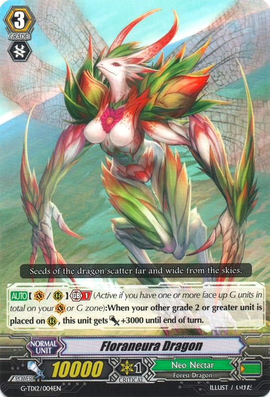Image of Floraneura Dragon (G-TD12/004EN) [Flower Princess of Abundant Blooming]