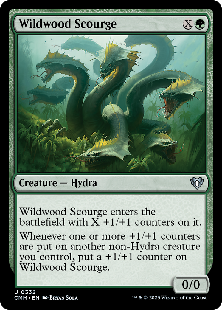 Image of Wildwood Scourge [Commander Masters]