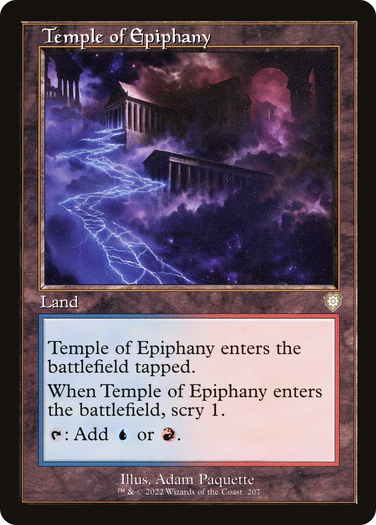 Image of Temple of Epiphany (Retro) [The Brothers' War Commander]