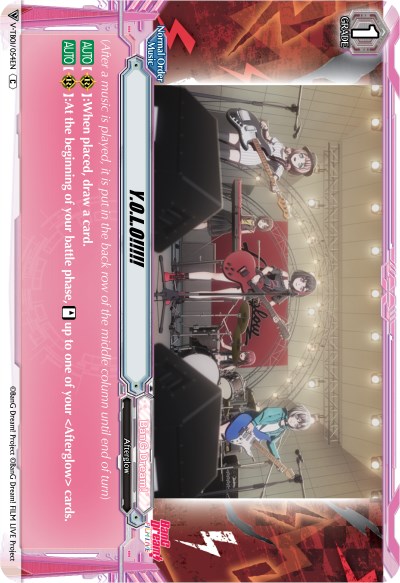 Image of Y.O.L.O!!!!! (Parallel Foil) (V-TB01/054EN) [BanG Dream! FILM LIVE]