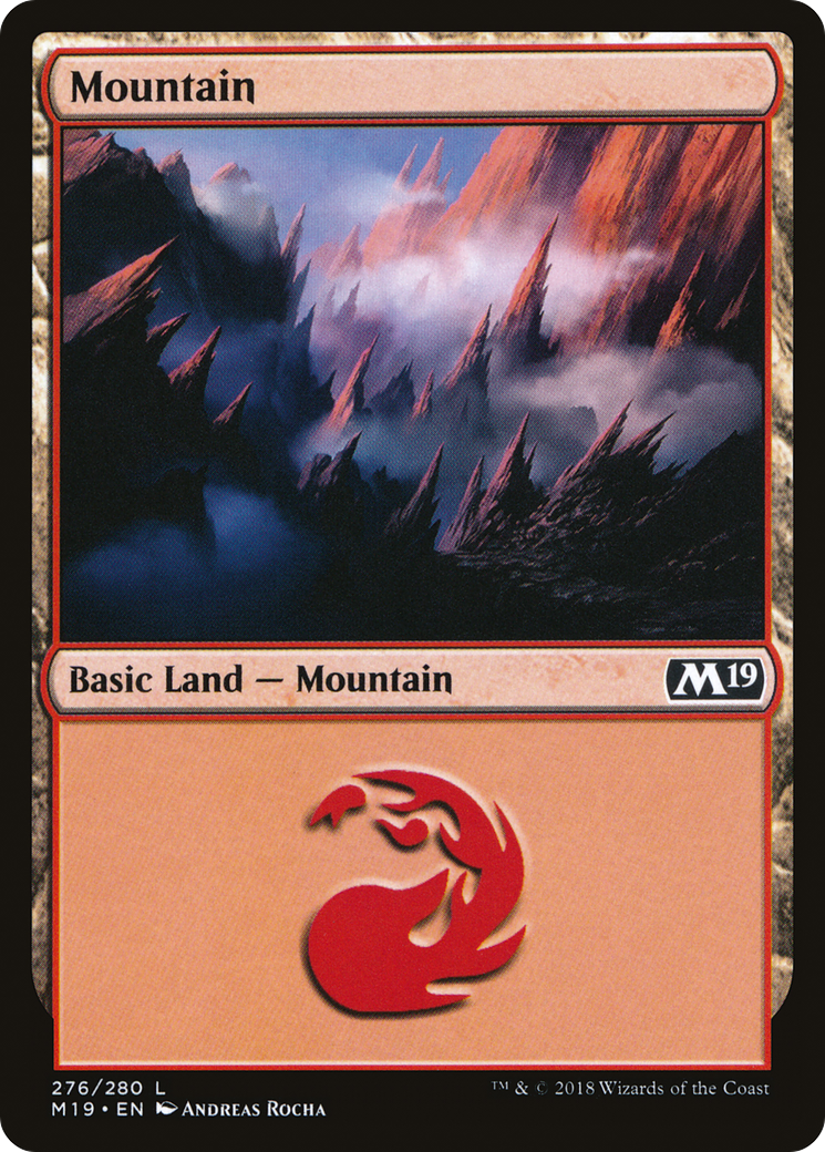 Image of Mountain (276) [Core Set 2019]