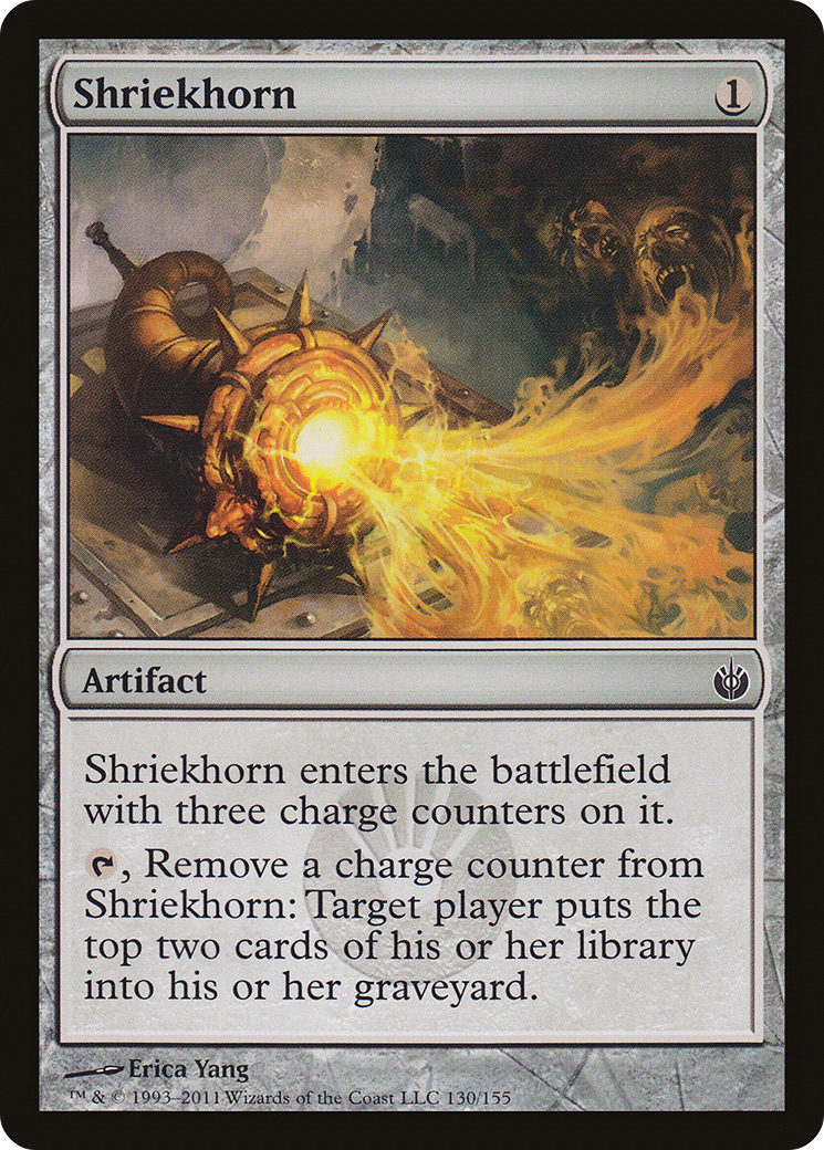 Image of Shriekhorn [Mirrodin Besieged]