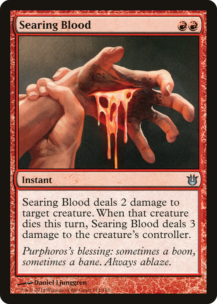 Image of Searing Blood [Born of the Gods]